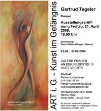 Einladung zur Ausstellung